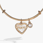 Mom Mother of Pearl Bangle - Willow & Luna