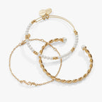 Mom Script Bracelet, Set of 3 - Willow & Luna