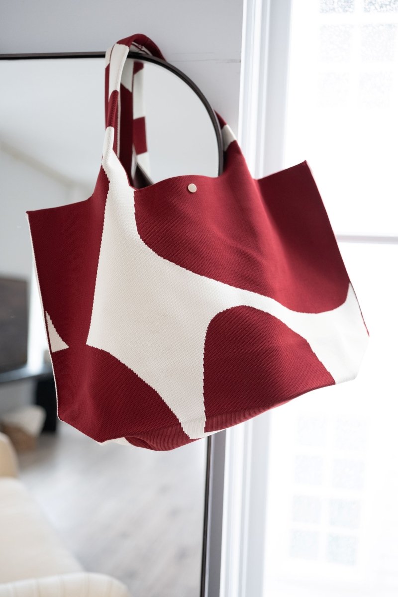 MOOdy Red Blend Signature Tote - Willow & Luna