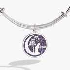 'Love My Cat to the Moon and Back' Bangle