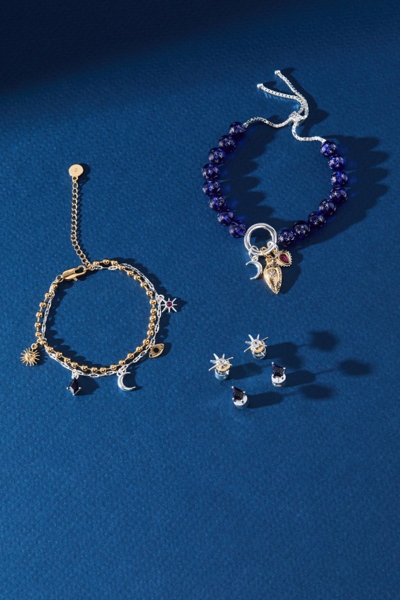 Moon Magic Celestial Earring Set of 2 - Willow & Luna