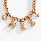 'Mrs" Beaded Bubble Bolo Bracelet - Willow & Luna
