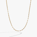 Multi Faceted Chain Necklace - Willow & Luna