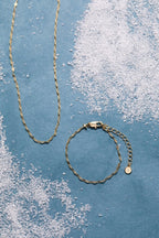 Multi Faceted Chain Necklace - Willow & Luna