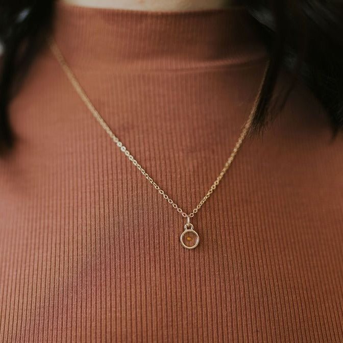 Mustard Seed Faith Necklace - Willow & Luna