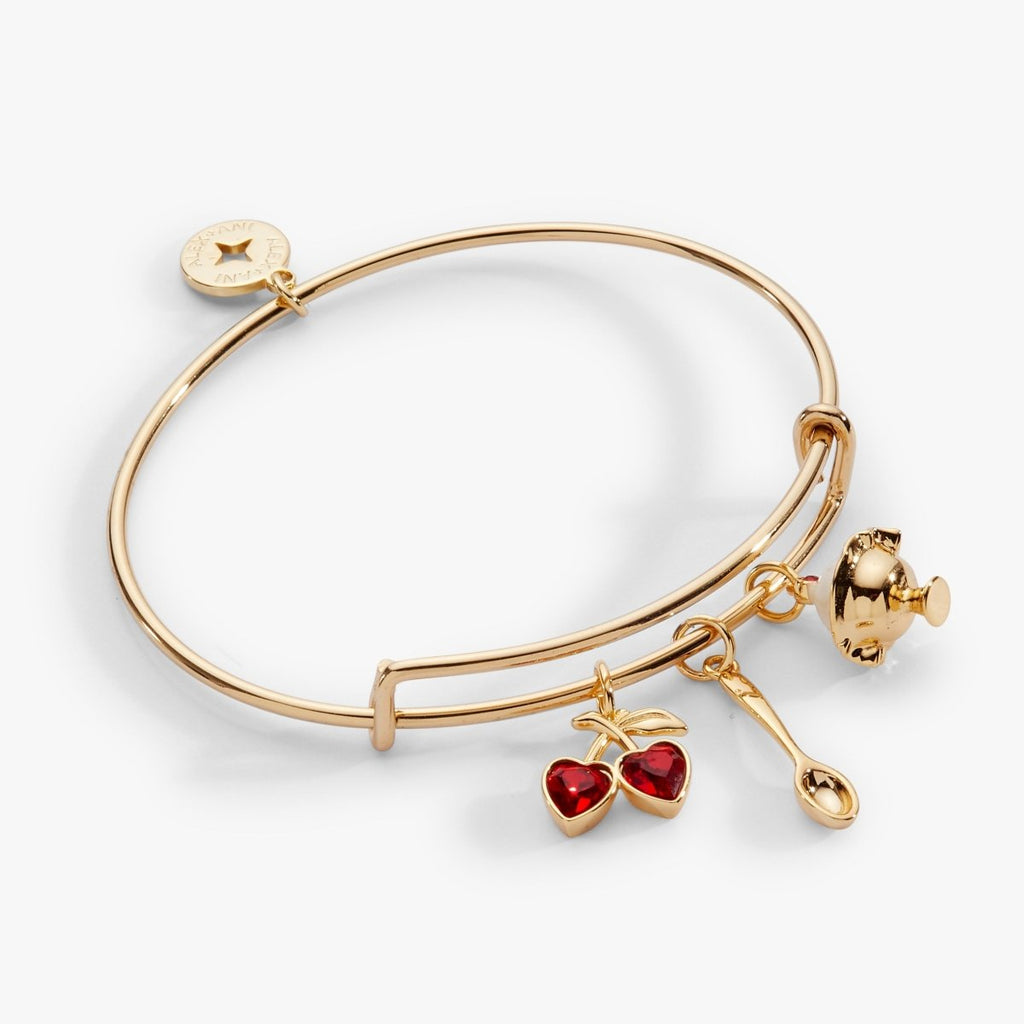 'My Cherry Amour' Ice - Cream Sundae Multi Charm Bangle - Willow & Luna