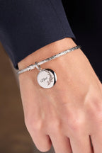 Niece Lavender Disc Charm - Willow & Luna