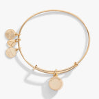 November Birthstone Charm Bangle, Topaz