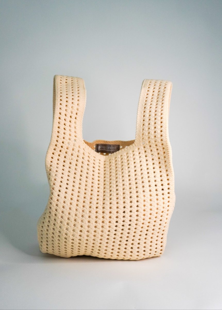 Oat Crochet Handbag - Willow & Luna