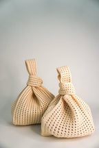 Oat Crochet Handbag - Willow & Luna