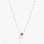 October Birthstone Precious Pendant Necklace