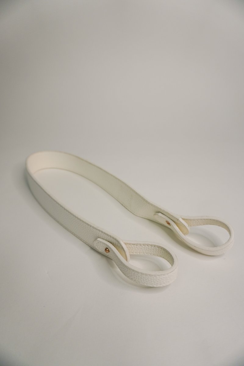 Off - white Vegan Leather Strap - Willow & Luna
