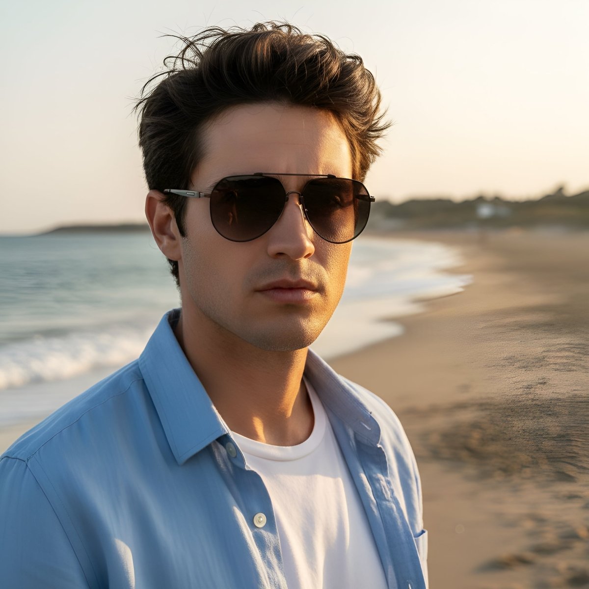 OHO's 2122A Polarized Aviator Sunglasses - Willow & Luna