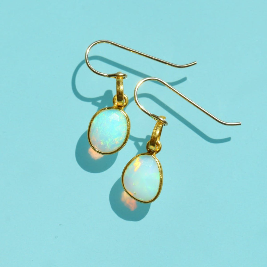 Opal Rose Cut Earrings - Willow & Luna