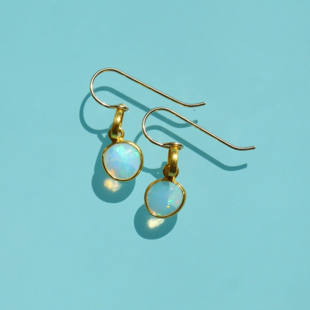 Opal Rose Cut Earrings - Willow & Luna