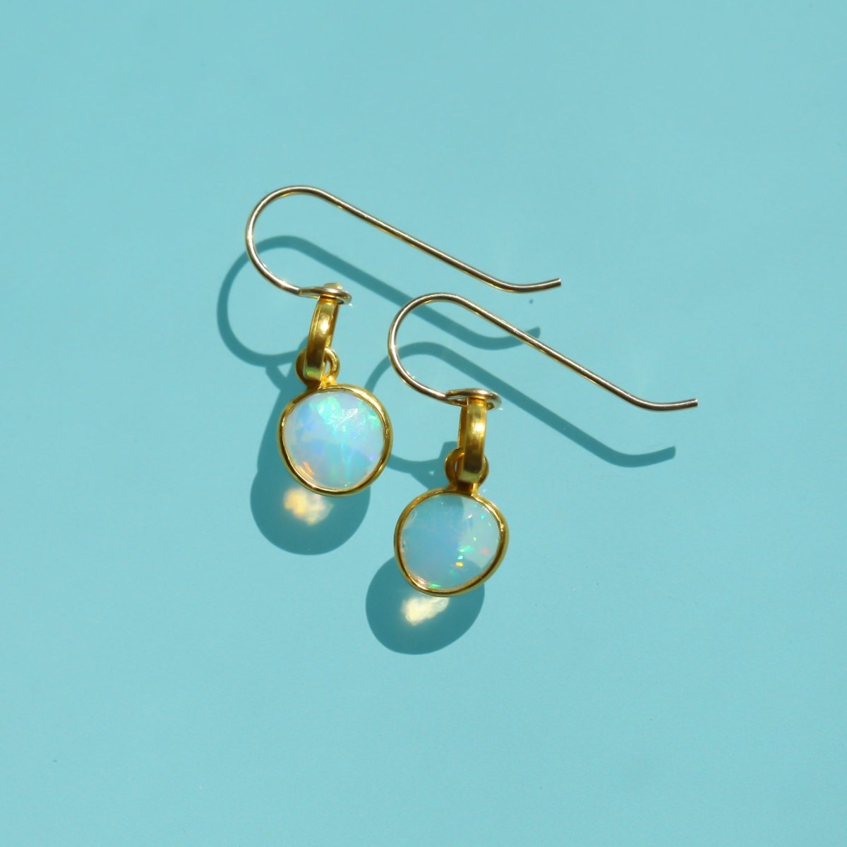 Opal Rose Cut Earrings - Willow & Luna