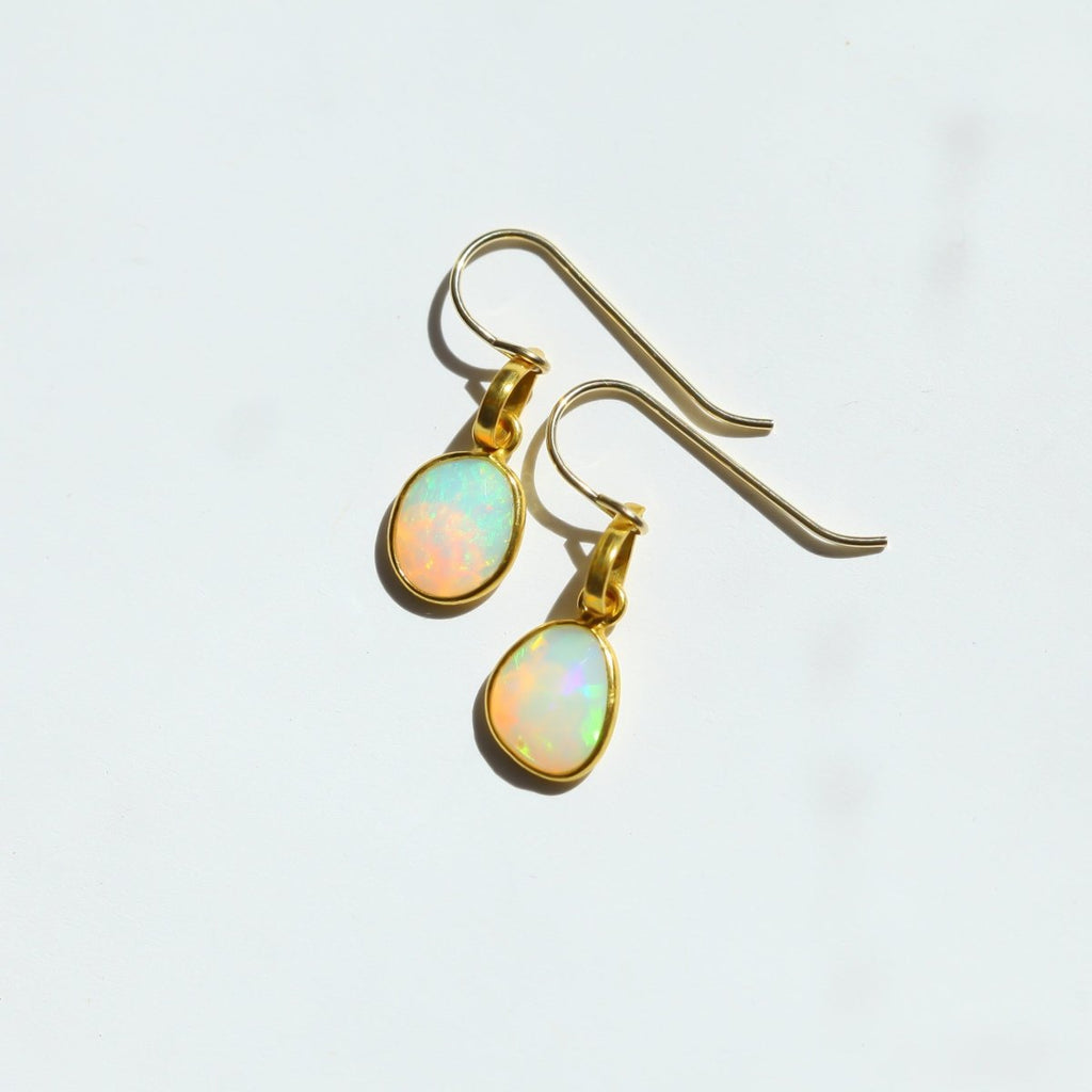 Opal Rose Cut Earrings - Willow & Luna