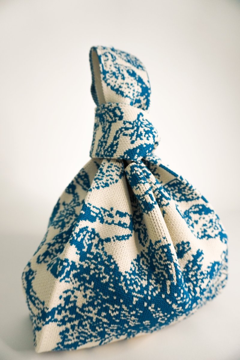 Palm Beach Blue Handbag - Willow & Luna