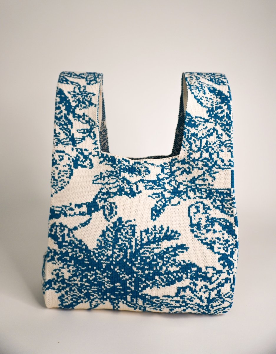 Palm Beach Blue Handbag - Willow & Luna