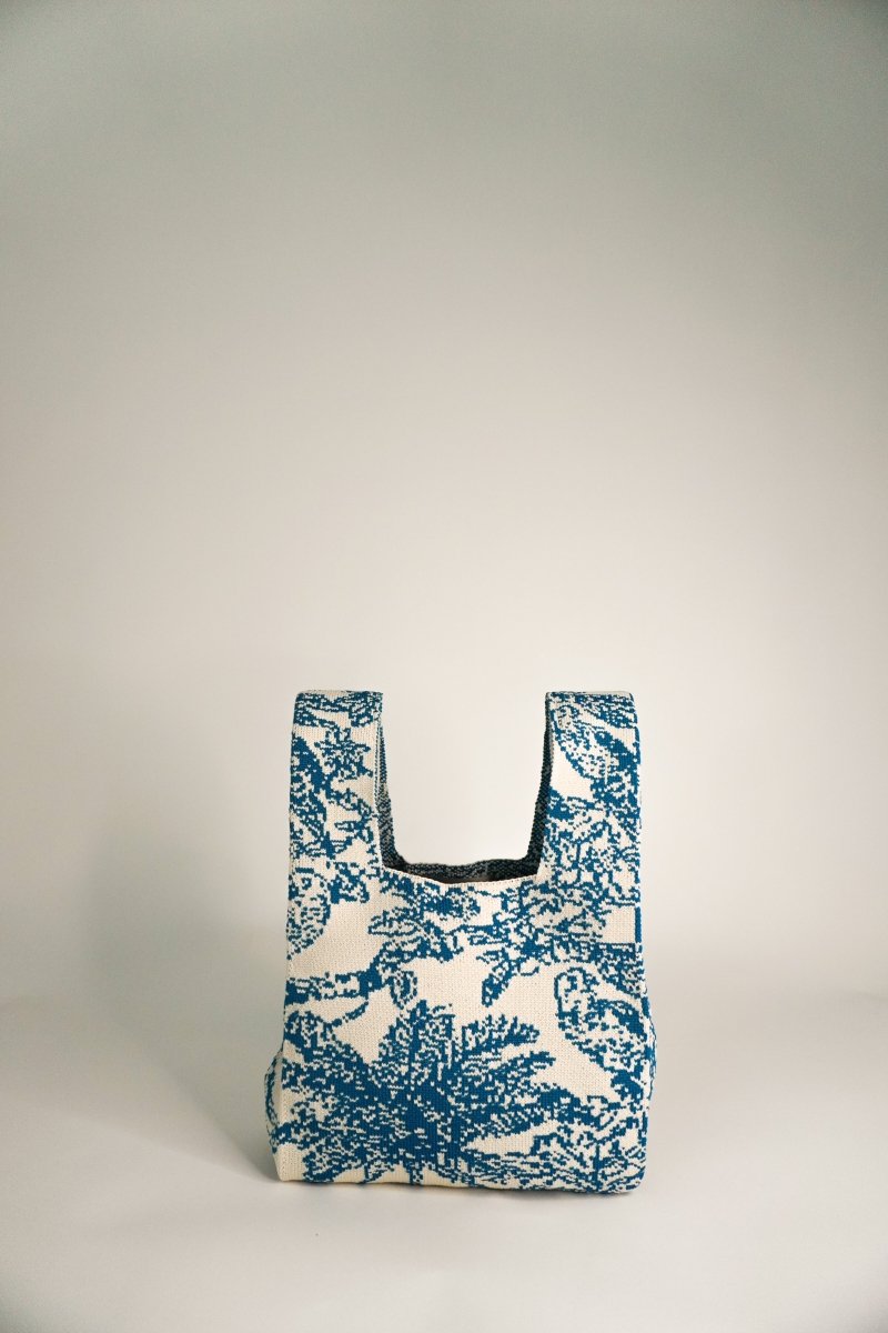 Palm Beach Blue Handbag - Willow & Luna