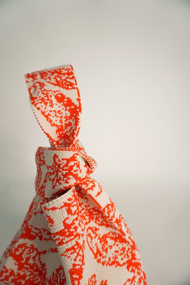 Palm Beach Orange Handbag - Willow & Luna