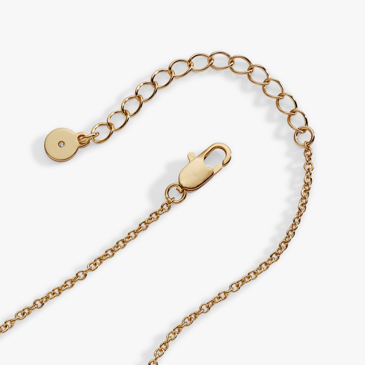 Pearl Heart Duo Charm Necklace - Willow & Luna