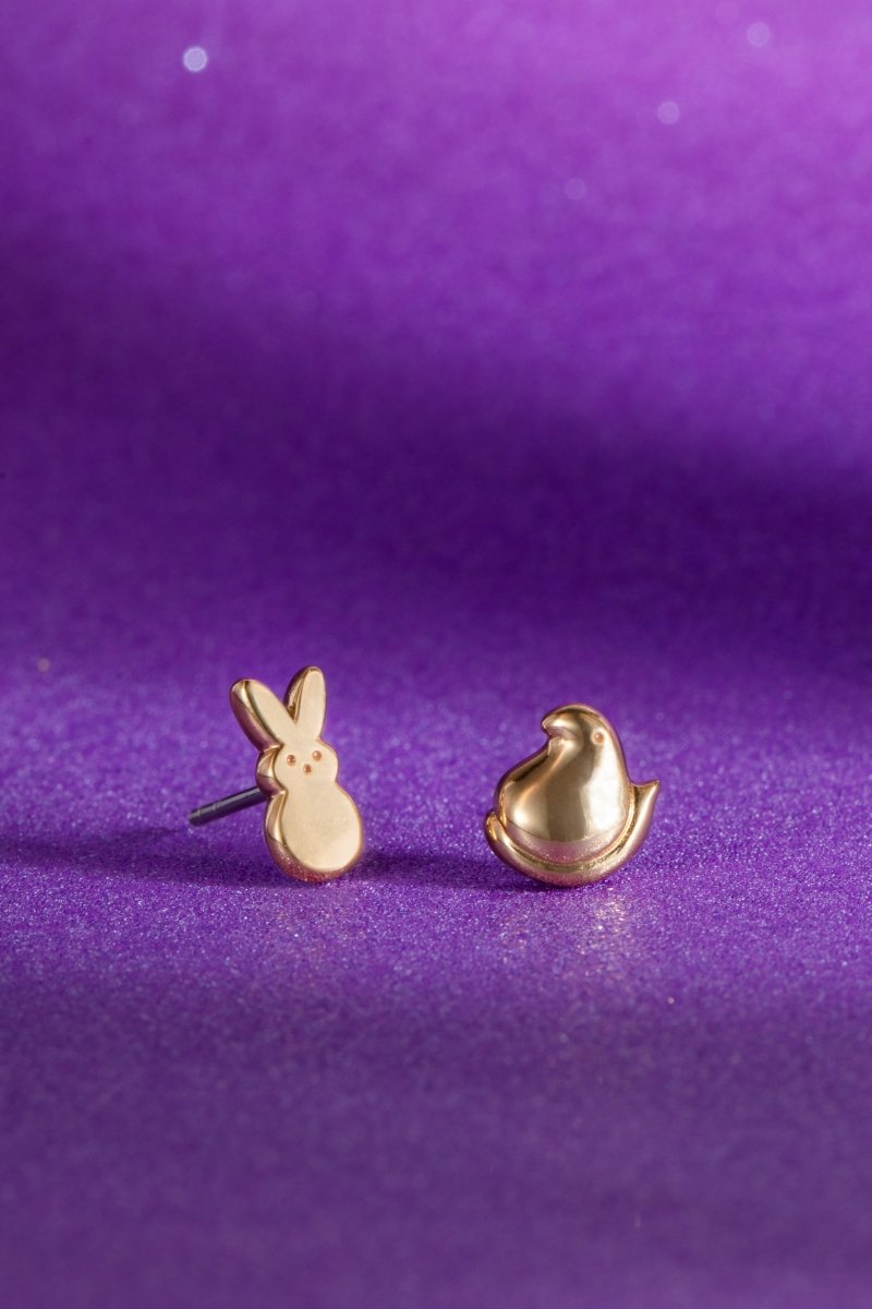 PEEPS® Bunny and Chick Stud Earrings - Willow & Luna