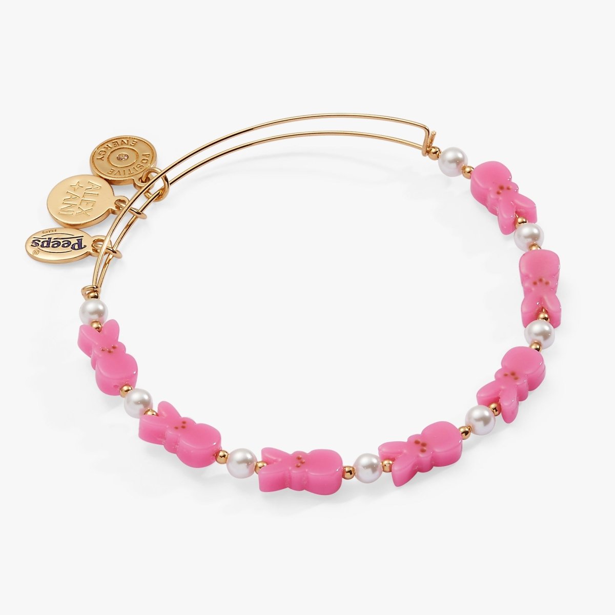 PEEPS® Bunny Beaded Bangle - Willow & Luna