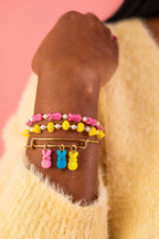 PEEPS® Bunny Beaded Bangle - Willow & Luna