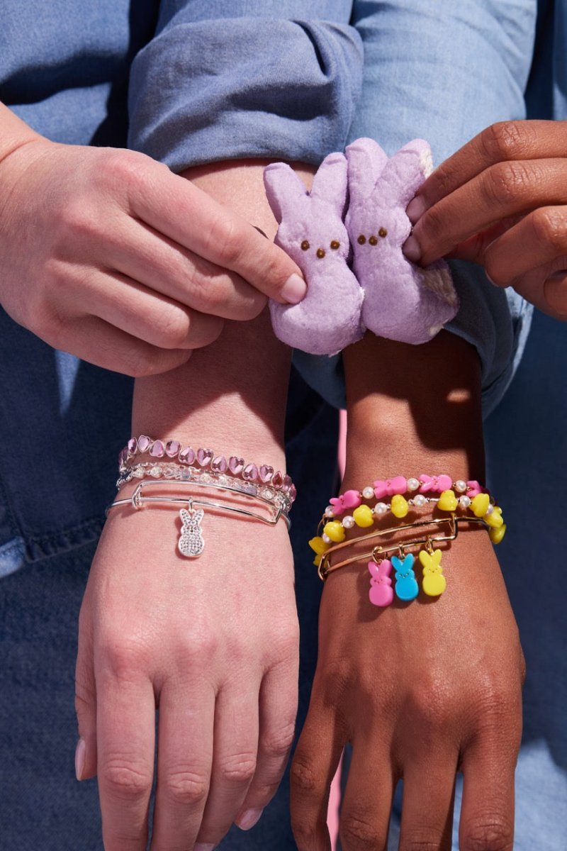 PEEPS® Bunny Multi - Charm Bangle - Willow & Luna