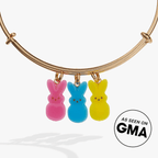PEEPS® Bunny Multi - Charm Bangle - Willow & Luna