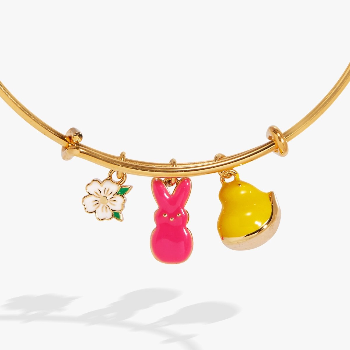 PEEPS® Chick and Bunny Multi Charm Bangle - Willow & Luna
