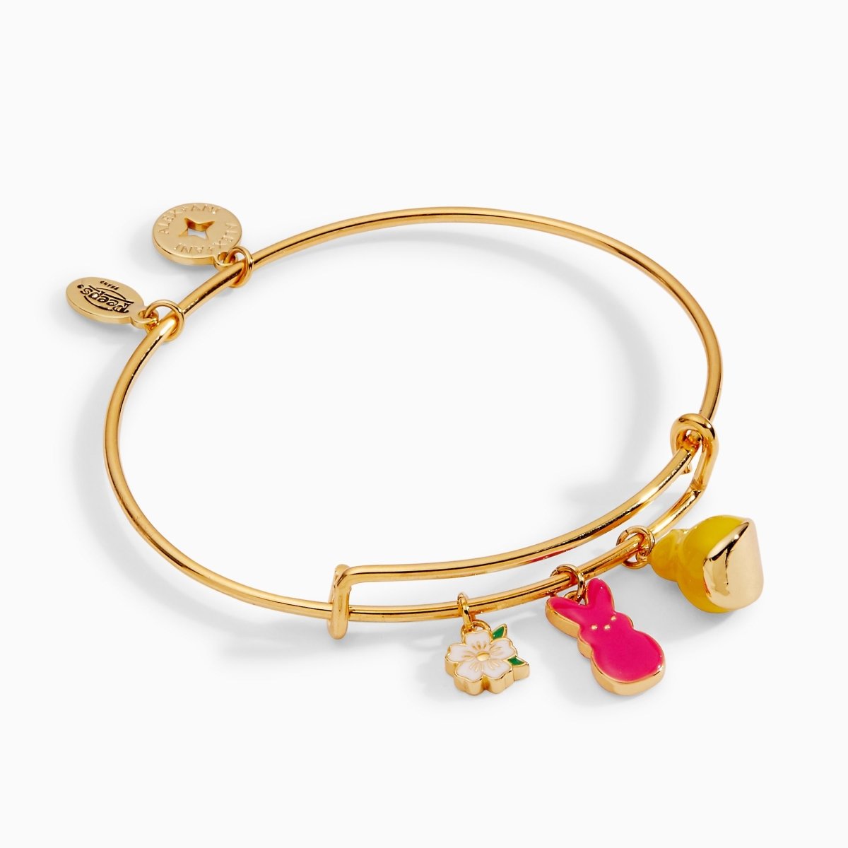 PEEPS® Chick and Bunny Multi Charm Bangle - Willow & Luna