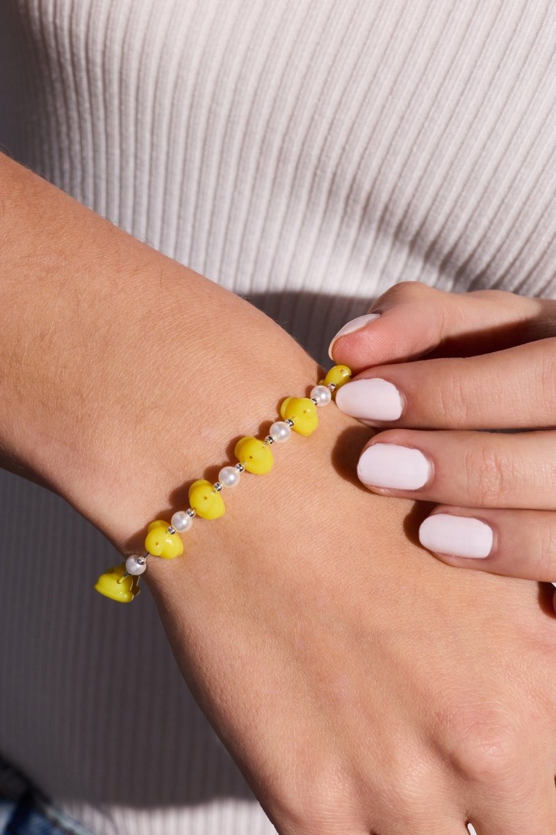 PEEPS® Chick Beaded Bangle - Willow & Luna