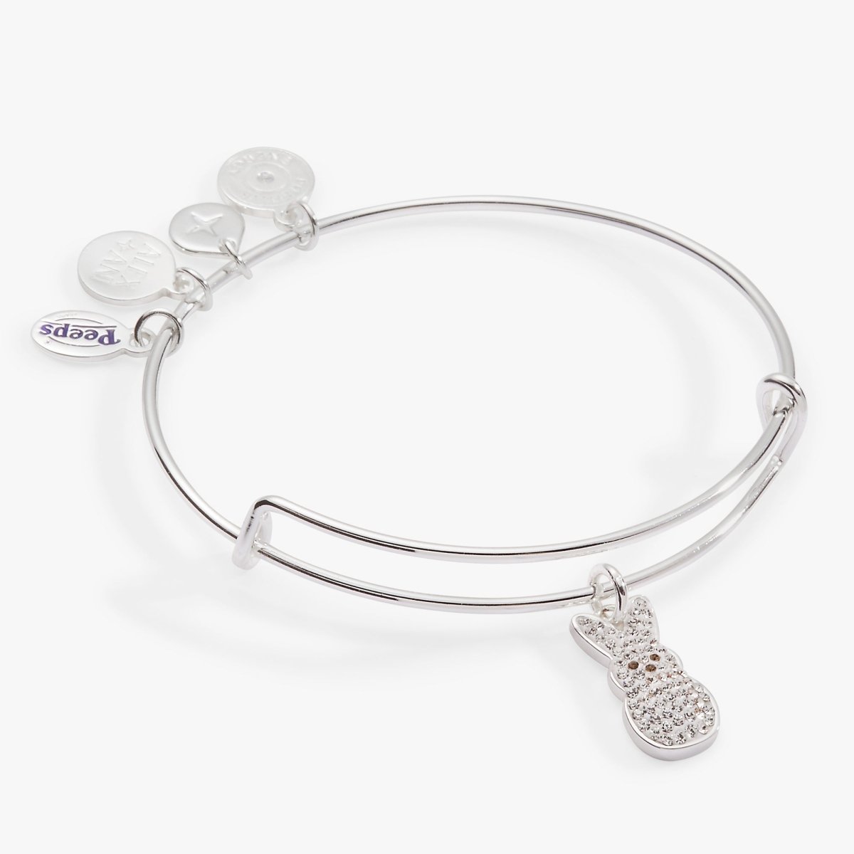 PEEPS® Crystal Bunny Bangle - Willow & Luna