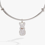 PEEPS® Crystal Bunny Bangle - Willow & Luna