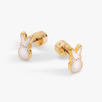 PEEPS® White Pearlized Bunny Studs - Willow & Luna