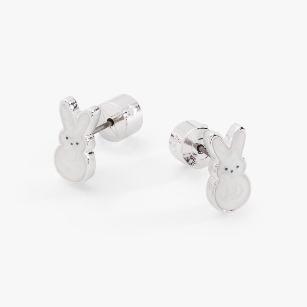 PEEPS® White Pearlized Bunny Studs - Willow & Luna