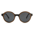 Pepe – Iconic Round Wood Sunglasses - Willow & Luna