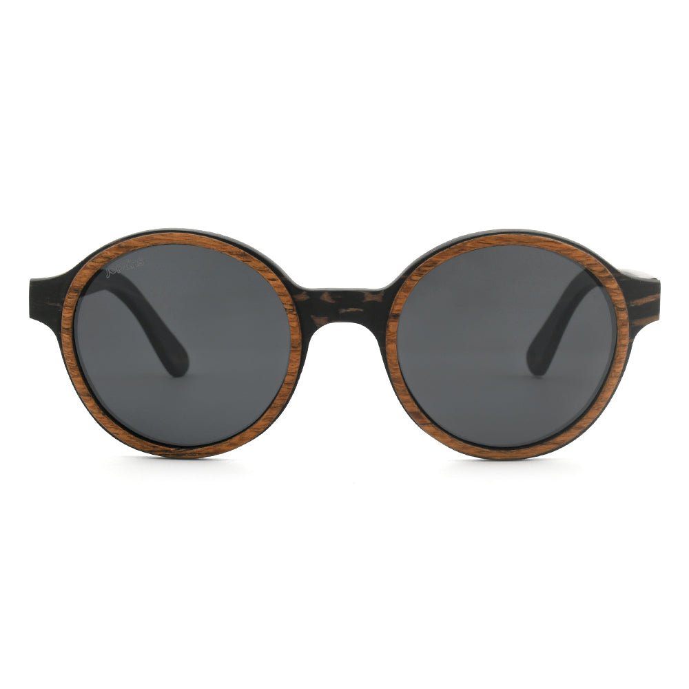 Pepe – Iconic Round Wood Sunglasses - Willow & Luna