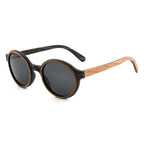 Pepe – Iconic Round Wood Sunglasses - Willow & Luna