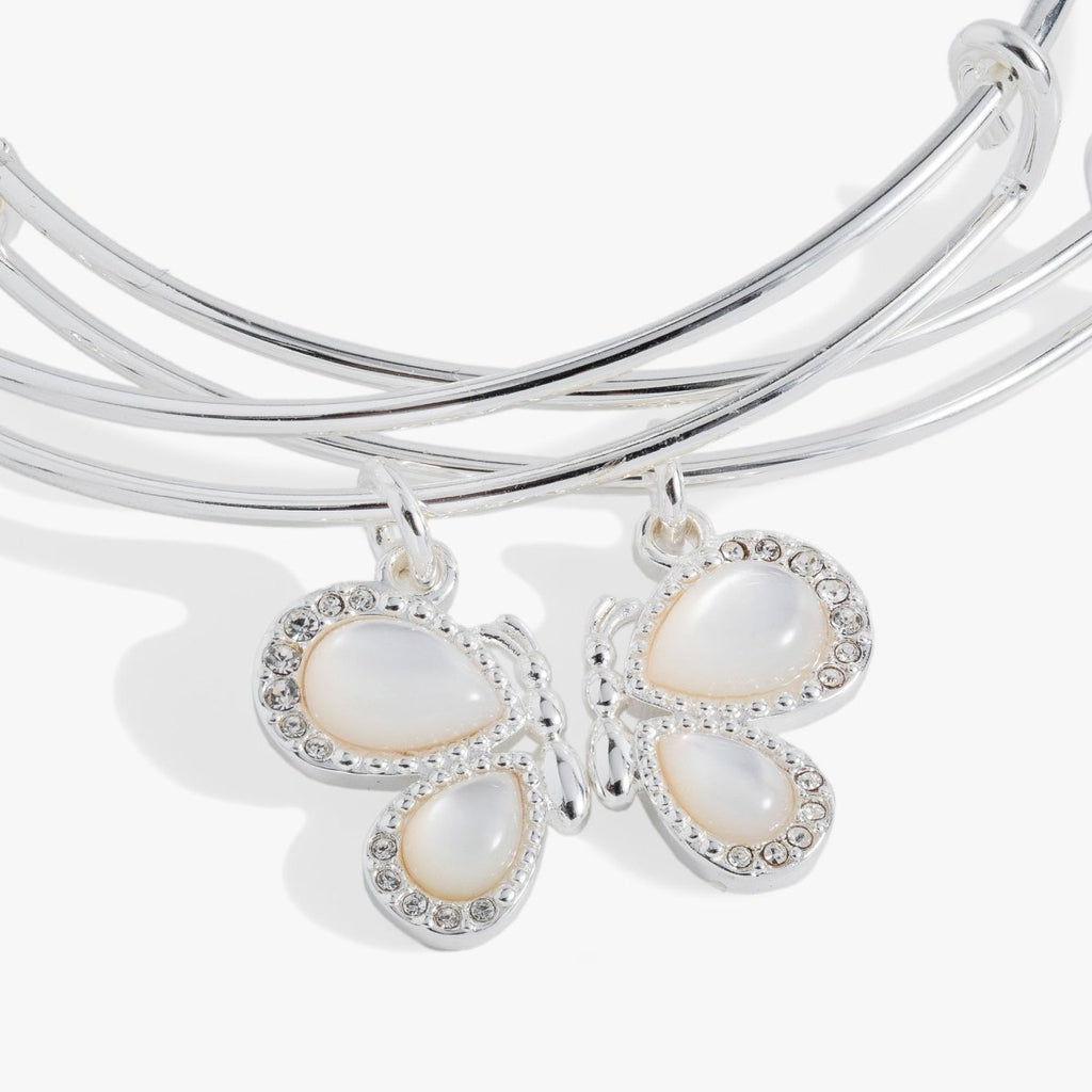 Perfect Pairs - Butterfly Wings Bangle Set of 2 - Willow & Luna
