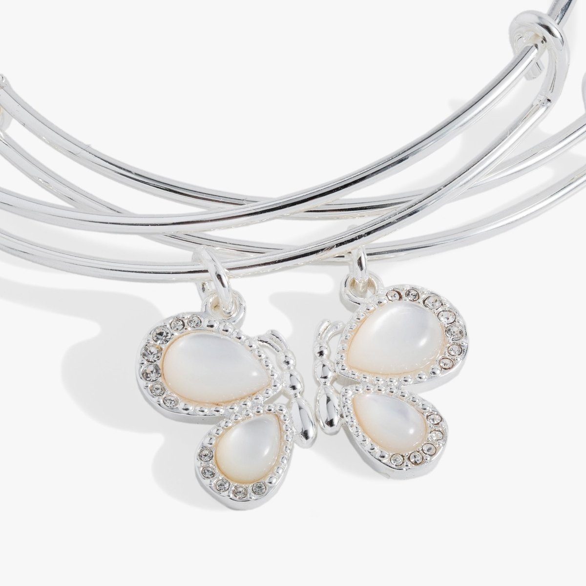 Perfect Pairs - Butterfly Wings Bangle Set of 2 - Willow & Luna