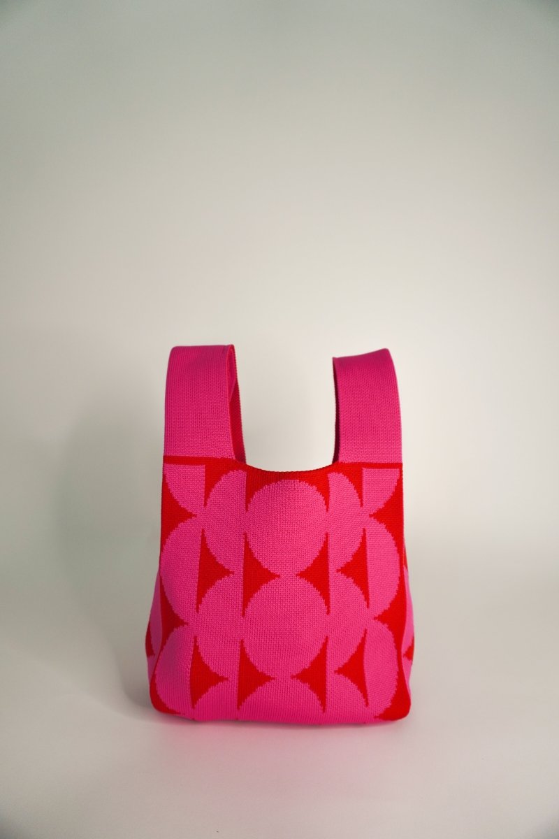 Pink Portobello Handbag - Willow & Luna