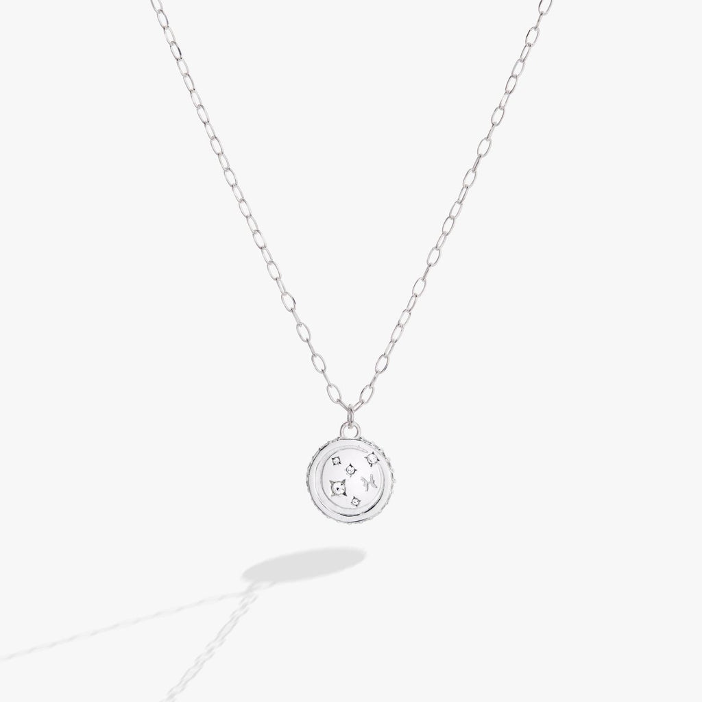 Pisces Zodiac Precious Necklace - Willow & Luna