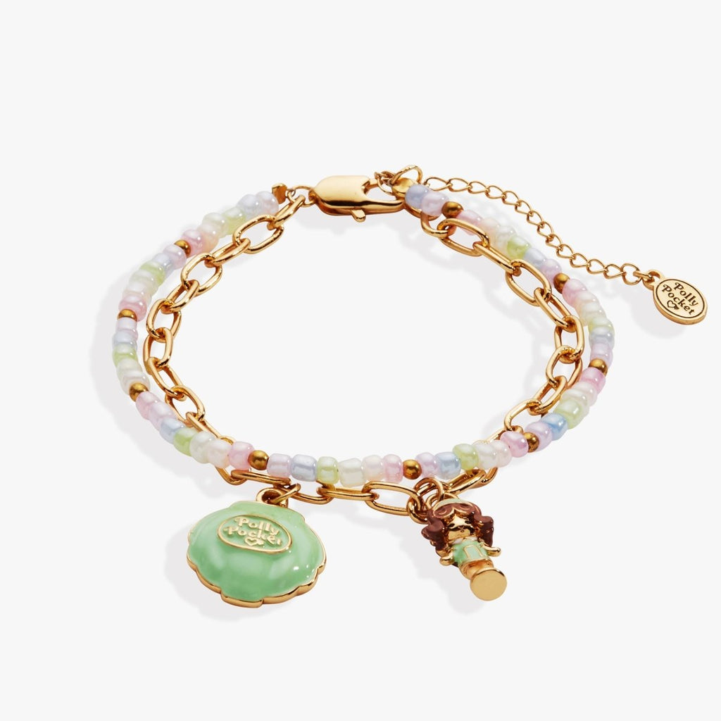 Polly Pocket™ 2 Row Charm Bracelet - Willow & Luna