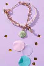 Polly Pocket™ 2 Row Charm Bracelet - Willow & Luna