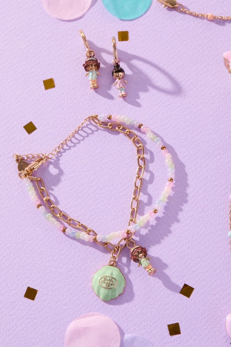 Polly Pocket™ 2 Row Charm Bracelet - Willow & Luna
