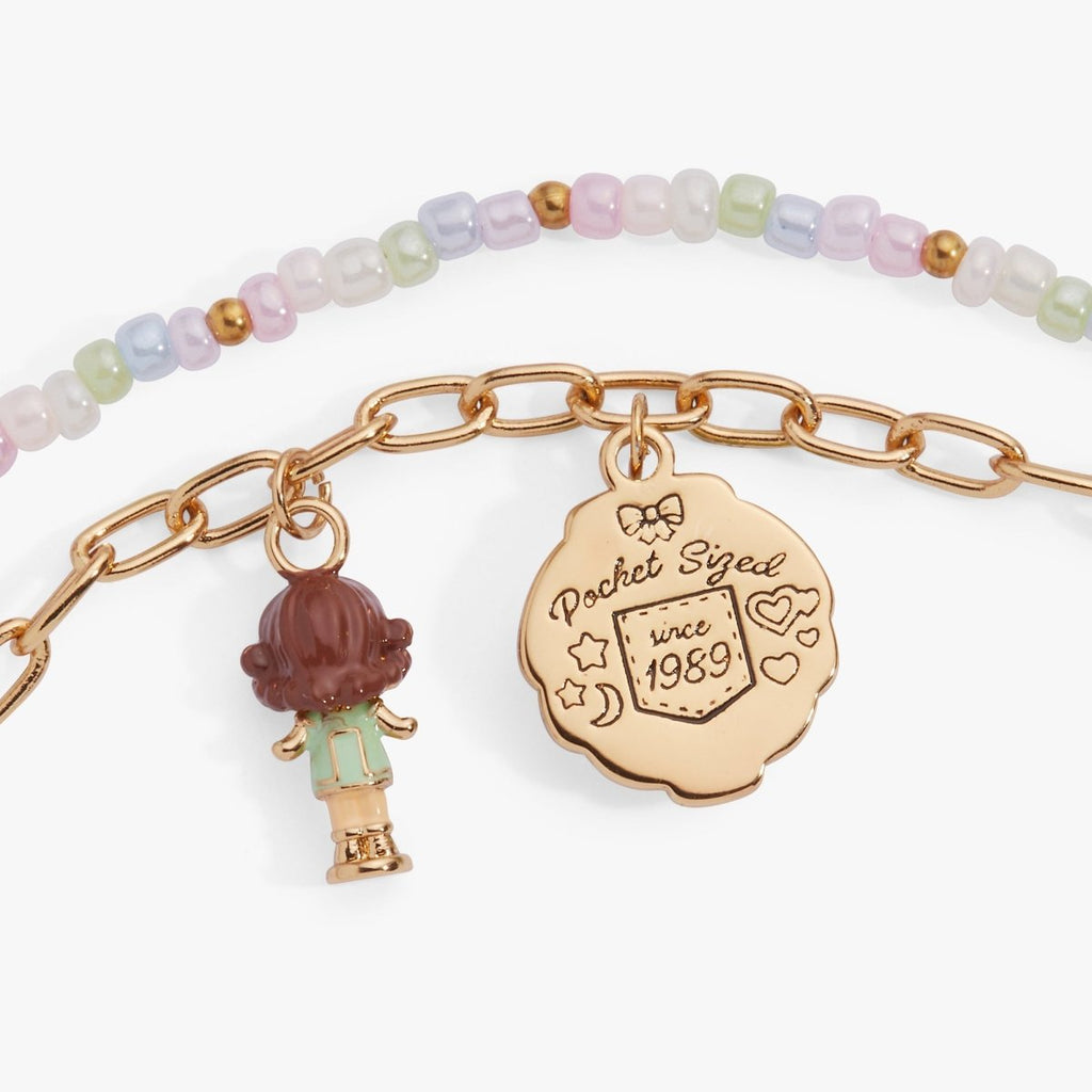 Polly Pocket™ 2 Row Charm Bracelet - Willow & Luna