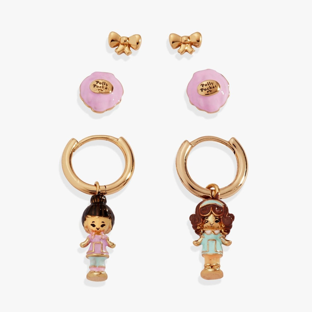 Polly Pocket™ Earring Set of 3 - Willow & Luna